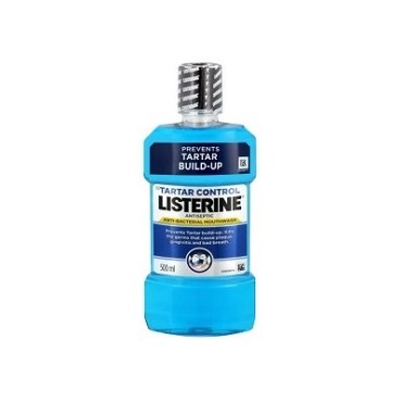 Listerine Tartar Control Antiseptic, Antibacterial Mouth Wash 500ml