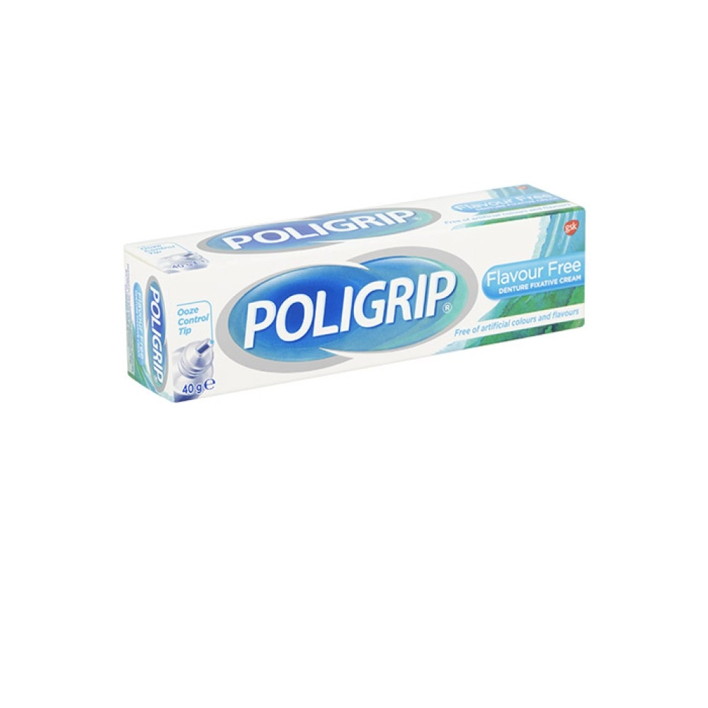 Poligrip Flavour Free 40mg