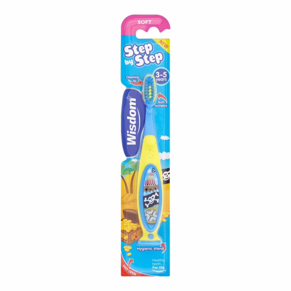 Wisdom Kids Step By Step Tooth Brushes 3-5years