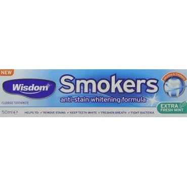 Wisdom Smokers Toothpaste- Extra Fresh Mint