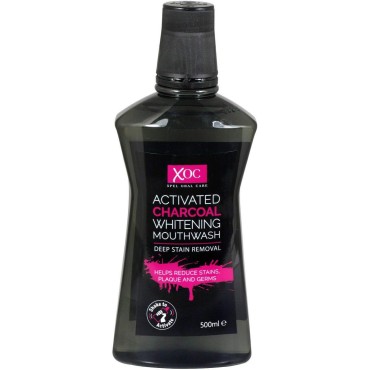 Xpel Oral Care Activated Charcoal Whitening Mouthwash 500ml