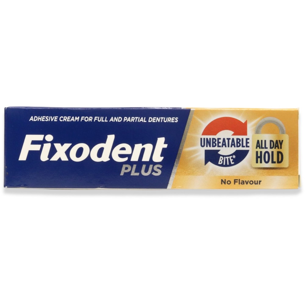 Fixodent Plus Unbeatable Bite Cream No Flavour 40g