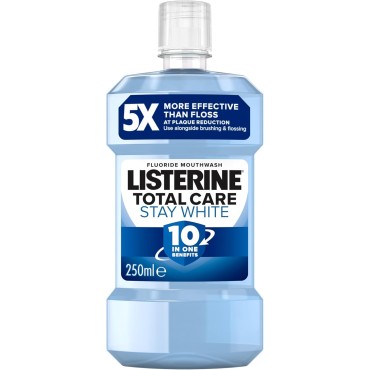 Listerine Total Care Stay White Mouthwash 250ml 