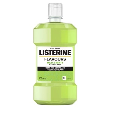 Listerine Flavours Mild & Minty 500ml