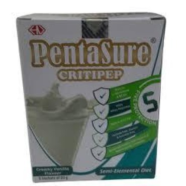 Pentasure Hepatic Creamy Vanilla Satchets 25g 6's