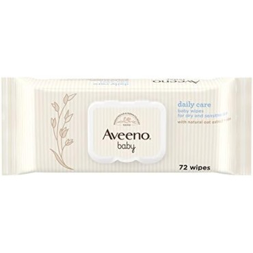 Aveeno Baby Wipes 72's