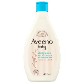 Aveeno Baby Daily Care Hair & Body Wash For Sensitive Skin 400ml