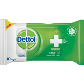 Dettol Anti-bacterial Wipes Fresh 10s