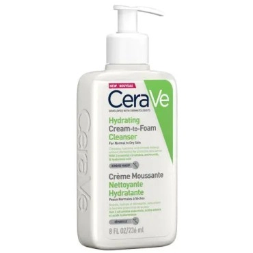 Cerave Hydrating Cream To Foam Cleanser 236ml