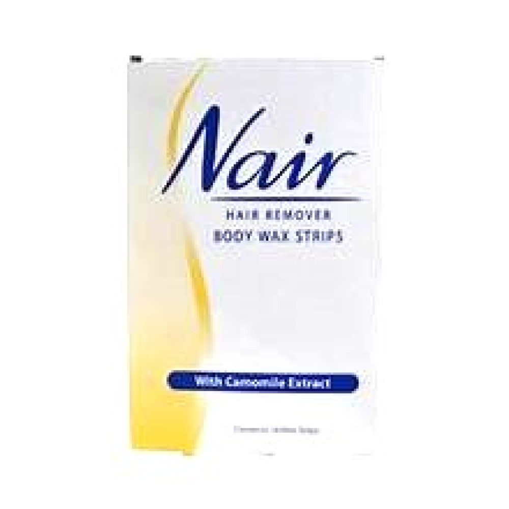 Nair Hair Removal Wax Strips 16's Body