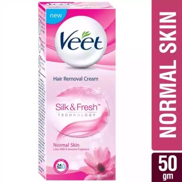 Veet Silky Fresh Hair Removal Cream 50g- Normal Skin