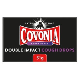 Covonia Double Impact Berry Blast Cough Drops 51g