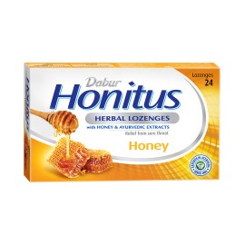 Dabur Honitus Herbal Lozenges Honey 24s