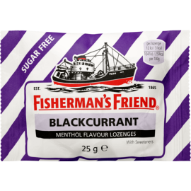 Fisherman's Friend 25g Lozenges Blackcurrant