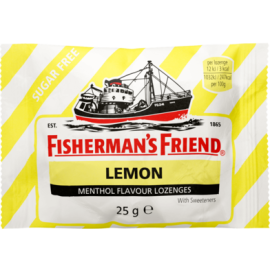 Fisherman's Friend 25gLozenges Lemon Sugar Free