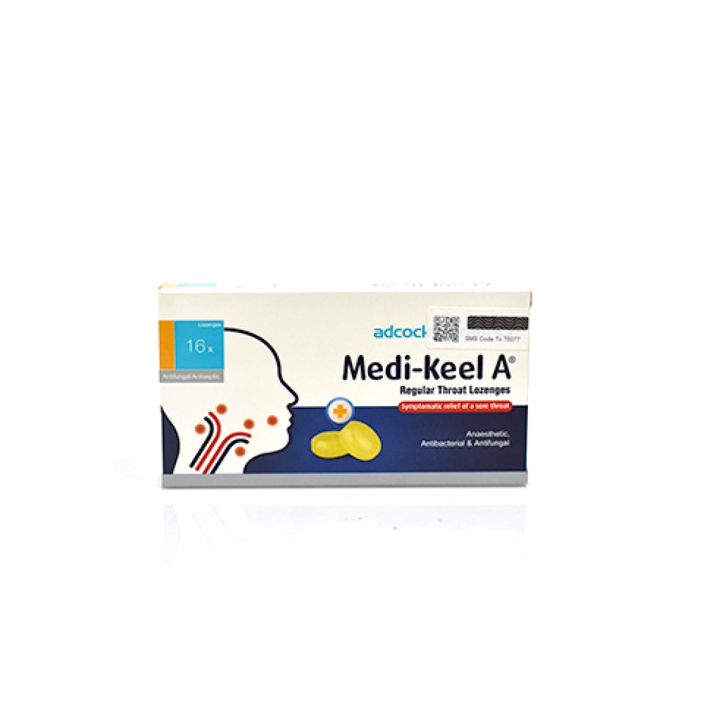 Medi-keel A Throat Lozenges 16's