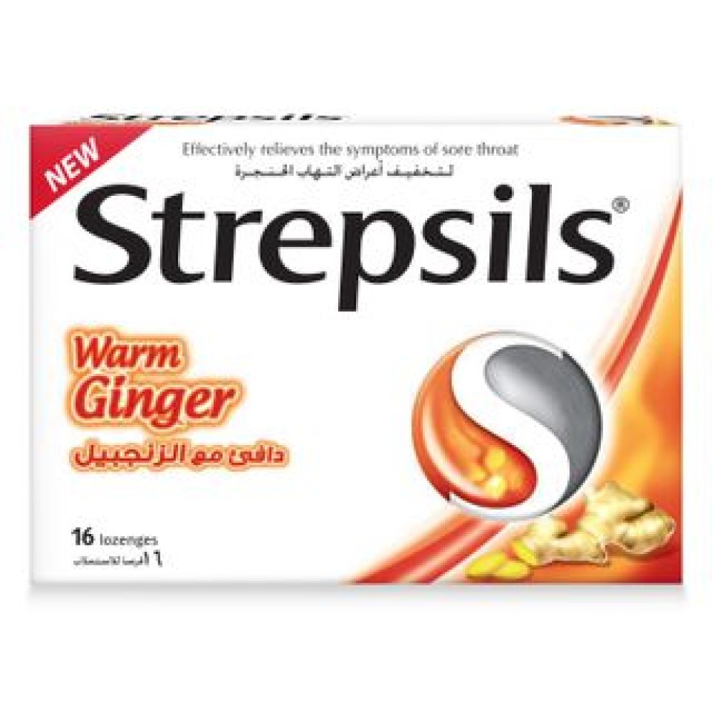 Strepsils Warm Ginger 24's