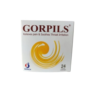 Gorpils Lemon Lozenges 24s