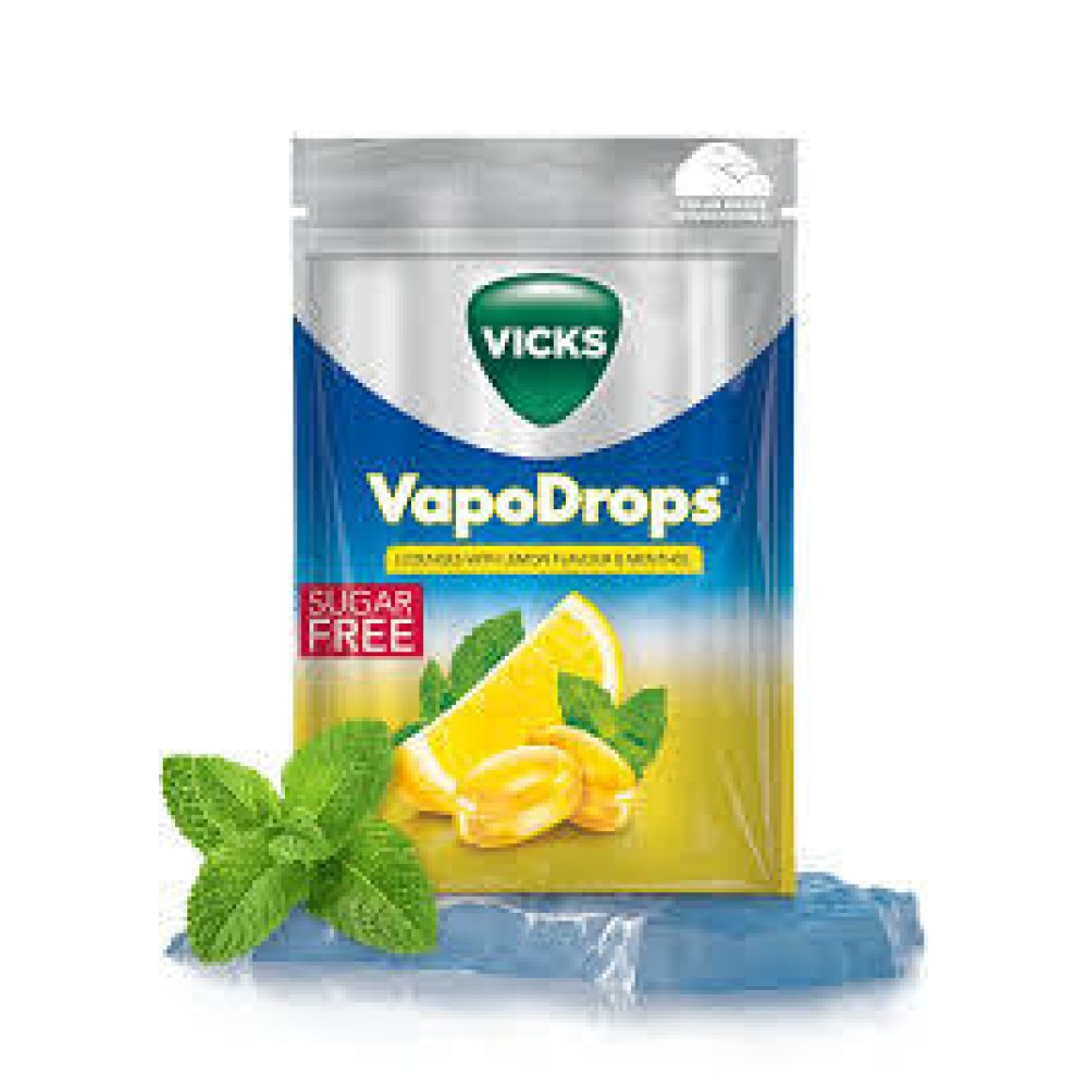 Vicks Vapodrops 72g-lemon & Menthol