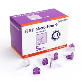 BD Microfine Needles 5mm 100's