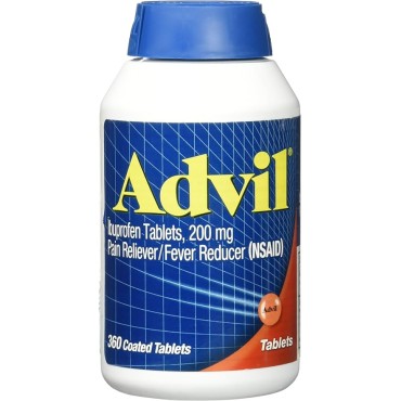 Advil Ibuprofen 200mg Coated Tablets 360's