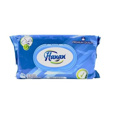 Hanan Wet Wipes 72'S