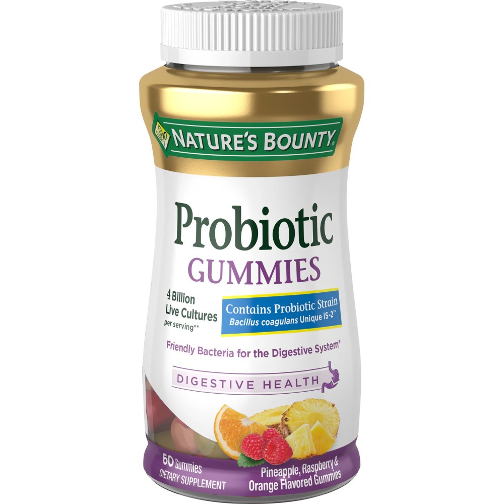 Nature"s Bounty Probiotic Gummies 60's