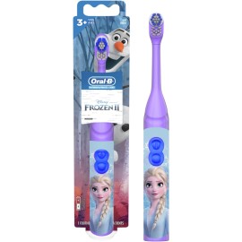 Oral-B Kids Battery Power Electric Toothbrush Featuring Disney's Frozen for Children and Toddlers age 3+, 