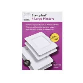 Steroplast Large Plasters 4's