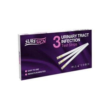 Suresign Urinary Tract Infection Test Strips 3's