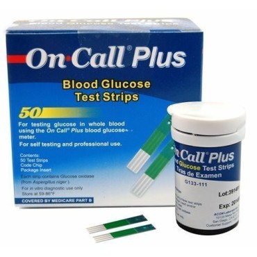 On Call Plus Test Strips 50s