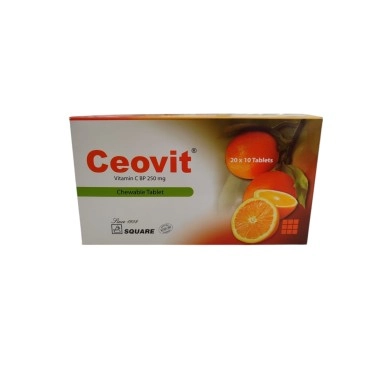 Ceovit Vitamin C Chewable Tablets 250mg 200s