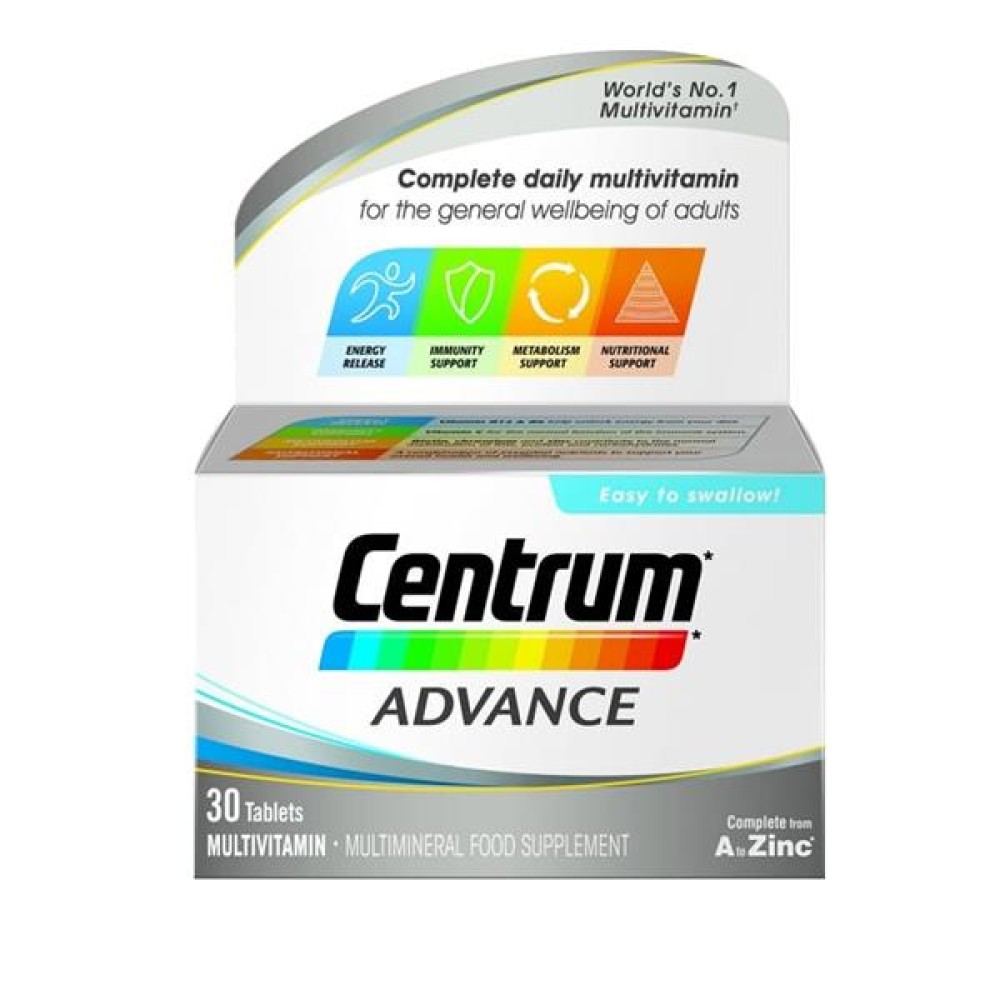 Centrum Advance 50+ Tablets 30's