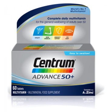 Centrum Advance 50+ Tablets 60's