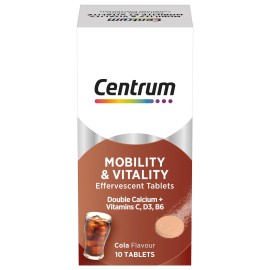 Centrum Mobility Effervescent Tabs 10s Cola Flavour