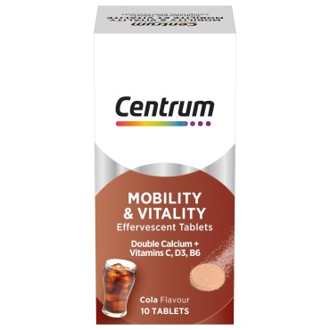 Centrum Mobility Effervescent Tabs 10s Cola Flavour