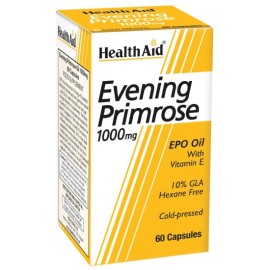 Health Aid Evening Primrose Oil 1000 + Vitamin E60's