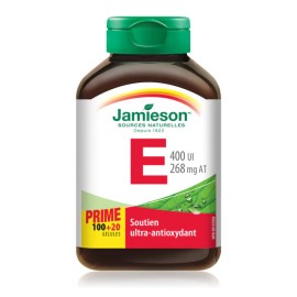 Jamieson Vitamin E 400IU 268mg Softgels 120's