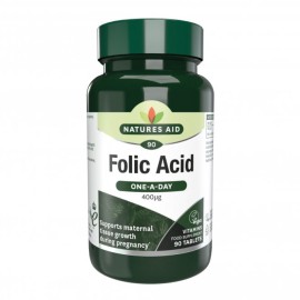 Nature's Aid Folic Acid 90's