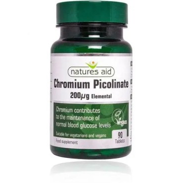 Nature's Aid Chromium Picolinate 90s