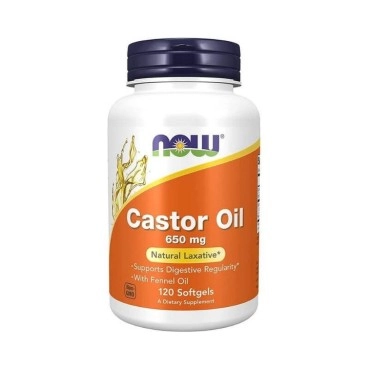 Now Castor Softgel 120's