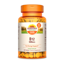 Sundown Vitamin B12 500mcg 200's