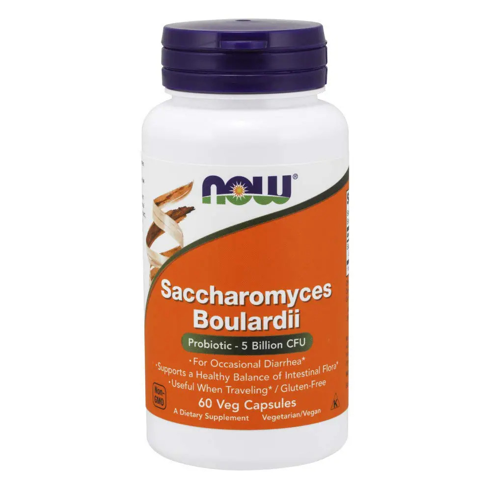 Now Saccharomyces Boulardii Caps 60's