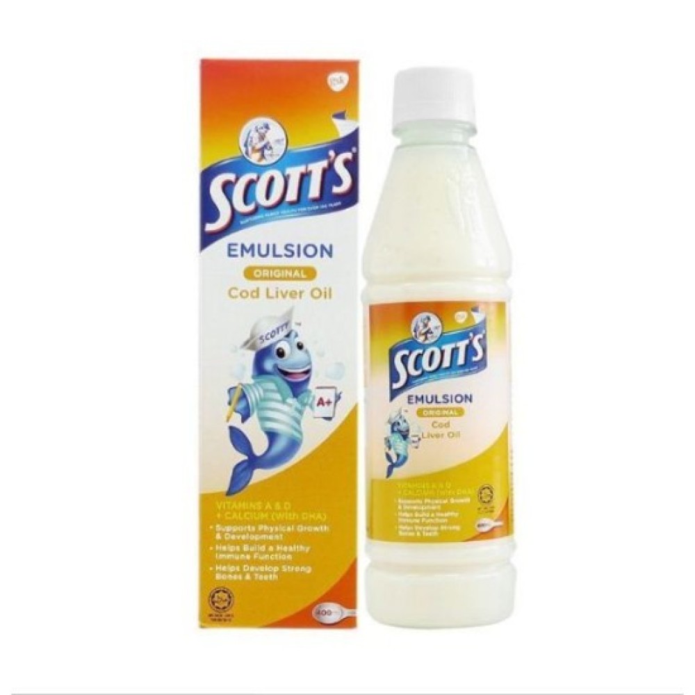 Scotts Emulsion Cod Liver Oil Original 200ml