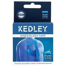 Kedley Kinesiology Tape (5cm x 5m) Blue