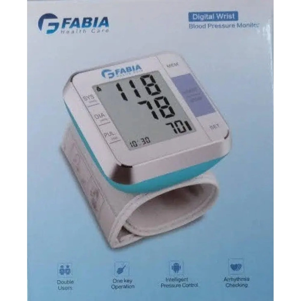Fabia Wrist Blood Pressure Machine