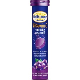 Haliborange 1000mg Vitamin C 1000mg Effervescent Tablets Blackcurrant