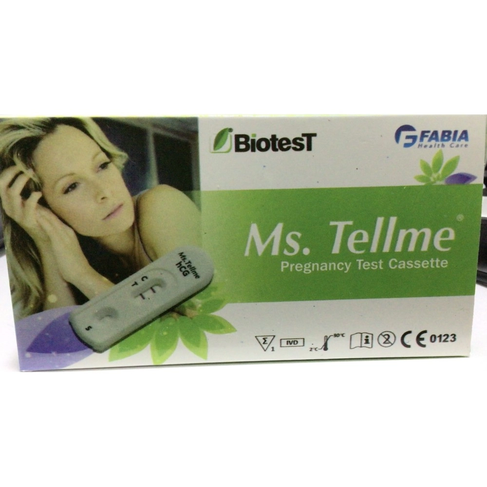 Ms. Tellme Pregnancy Test Cassette