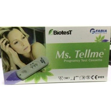 Ms. Tellme Pregnancy Test Cassette