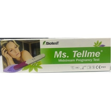 Ms. Tellme Midstream Pregnancy Test